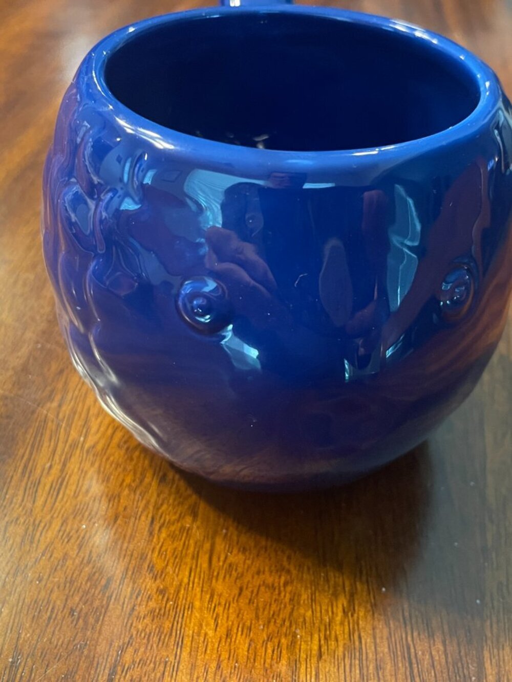 Home Studio Coastal Collection Cobalt Blue Fish Mug Ceramic Nautical! - Picture 4 of 6